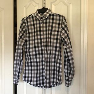 Express plaid button-up